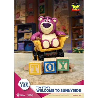 Toy Story D - Stage PVC Diorama Welcome to Sunnyside 14 cm - The Happy Toy Store